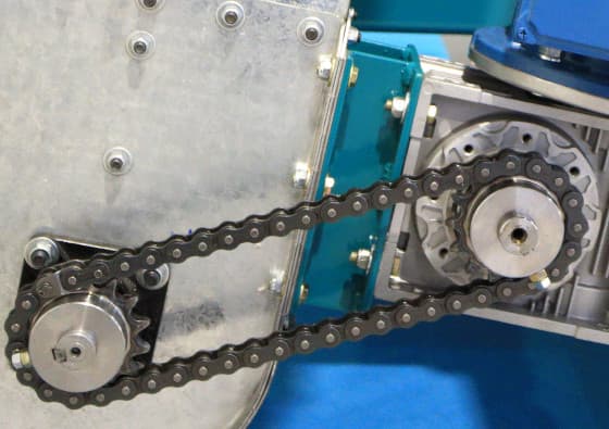 ASA/ANSI sprockets in use