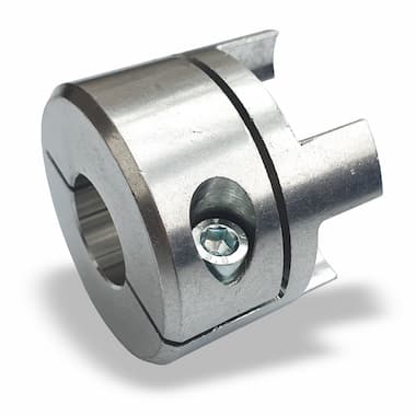 TRASCO ES 19/24 GESM (GESM19/24F12C) - Hub (d = 12F7, with Keyway, Al Alloy) – Illustrative Image