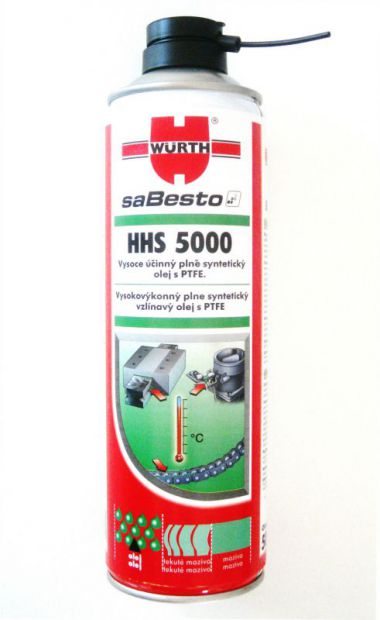 HHS 5000 - Synthetic Oil with PTFE (Spray, 500 ml) – Illustrative Image