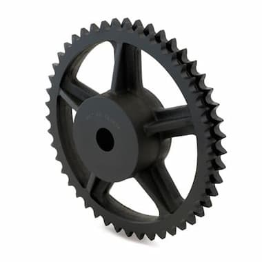 16B-2-42-N-GG (1” × 17.02 mm) - 42 Teeth, with Hub (Cast Iron) – Illustrative Image
