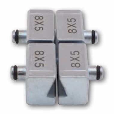 BEHA RS - Profile Jaws for Round Belts (13 × 8) – Illustrative Image