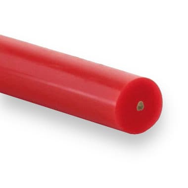 PU95A 9.5 - Smooth Reinforced (95 ShA, Aramid Cord, Red) - 152m Roll – Illustrative Image