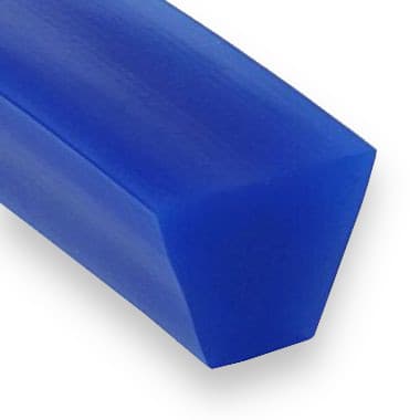 PU80A 10 × 8 (10/Z) - Smooth (84 ShA, Ultramarine Blue) - 100m Roll