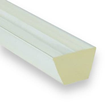 PU80A 13 × 8 (13/A) - Smooth (84 ShA, Transparent) - 50m Roll – Illustrative Image