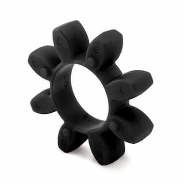 RX 55/70-96 (EN55070) - Elastic Spider (96 Shore A, Black, Polyurethane) – Illustrative Image
