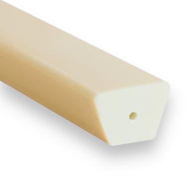TPE55D 17 × 11 (17/B) - Smooth Chamfer (55 ShD / 100 ShA, Beige) - 100m Roll – Illustrative Image