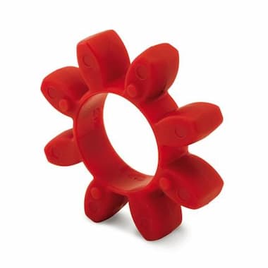 TRASCO 48/60 (AR48/60R) - Elastic Spider (98 Shore A, Red, Polyurethane) – Illustrative Image